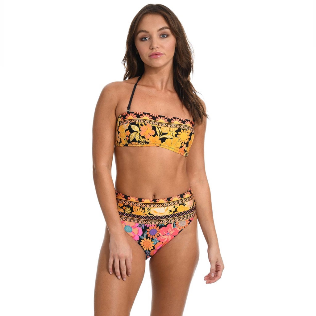 Sunshine 79 Flower Power Bandeau Suimsuit